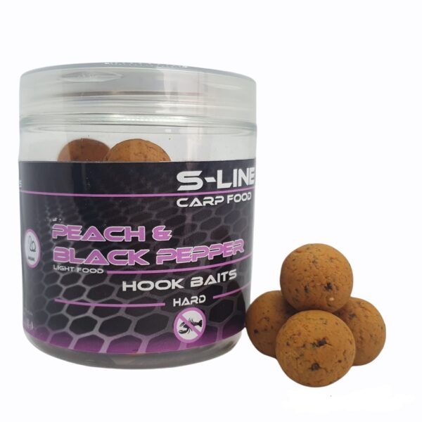 Hook Baits HARD PESCA E PEPE NERO - S-Line Carp Food