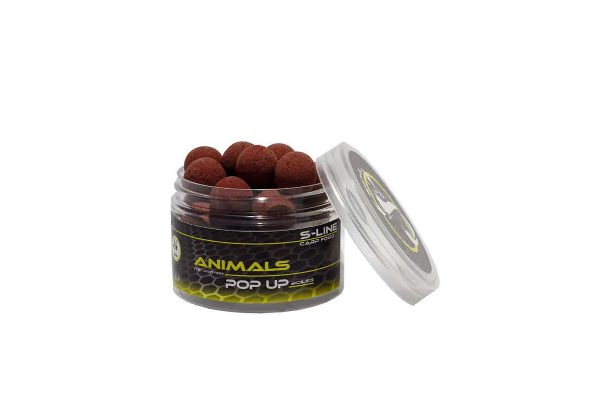 Pop Up ANIMALS - Fish Protein - S-Line Carp Food