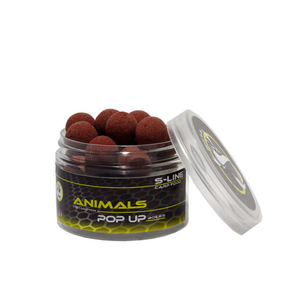 Pop Up ANIMALS - Fish Protein - S-Line Carp Food