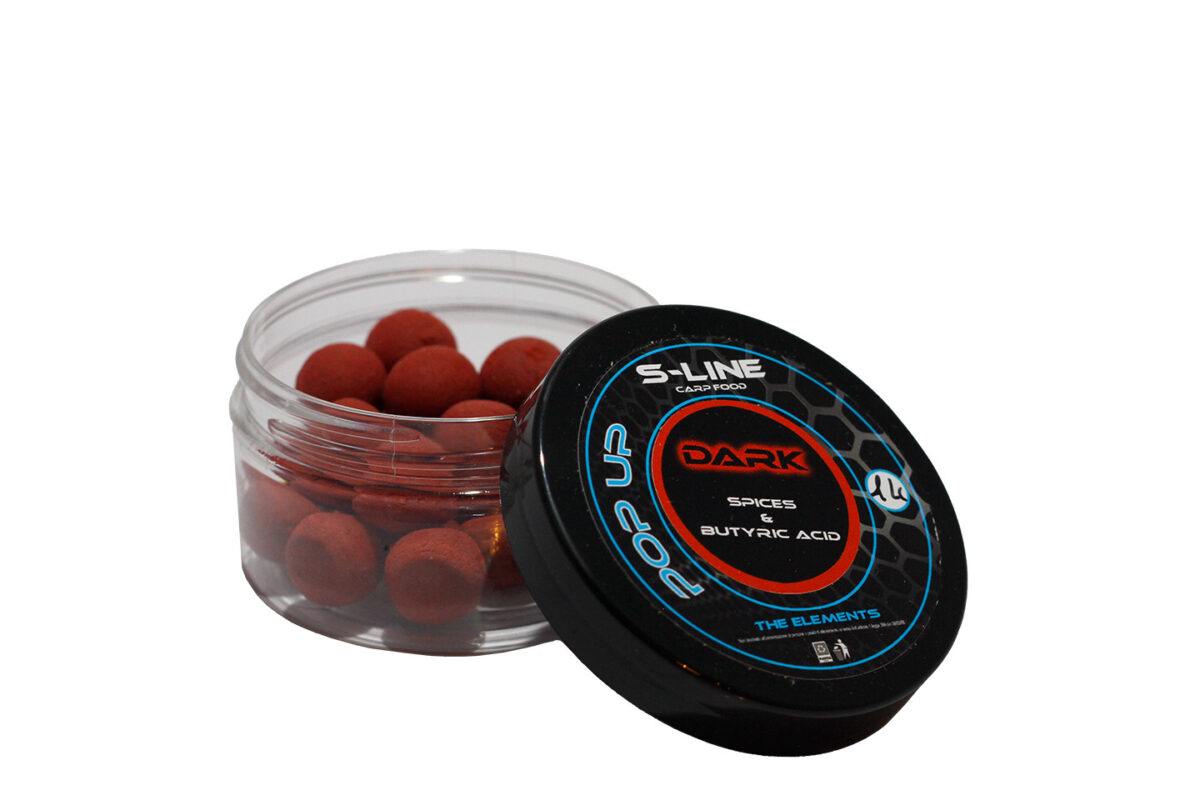 Pop Up Dark - The Elements - S-Line Carp Food